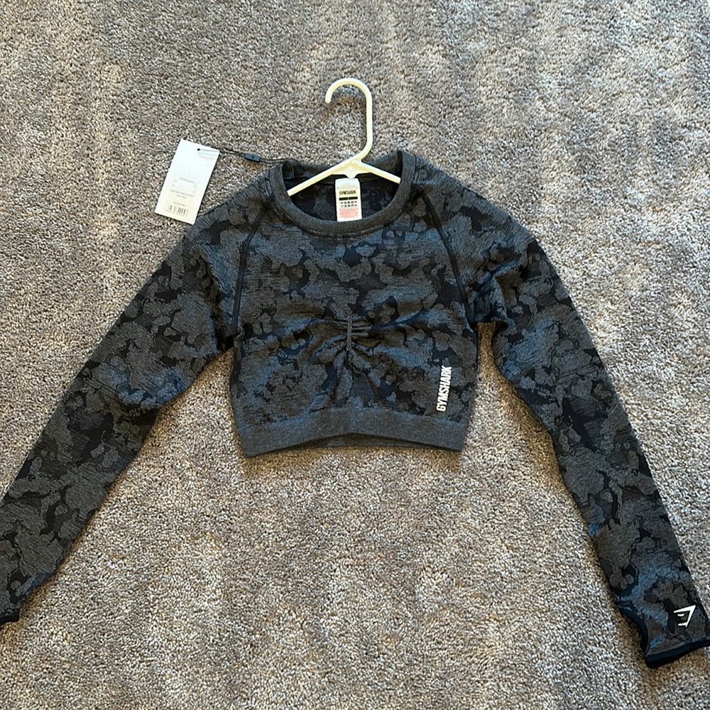 Adapt Camo Seamless Crop Top